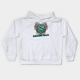 Make Waves Hallandale Beach, Florida Kids Hoodie